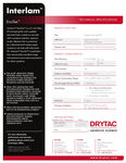 Drytac® Interlam™ EcoTex™